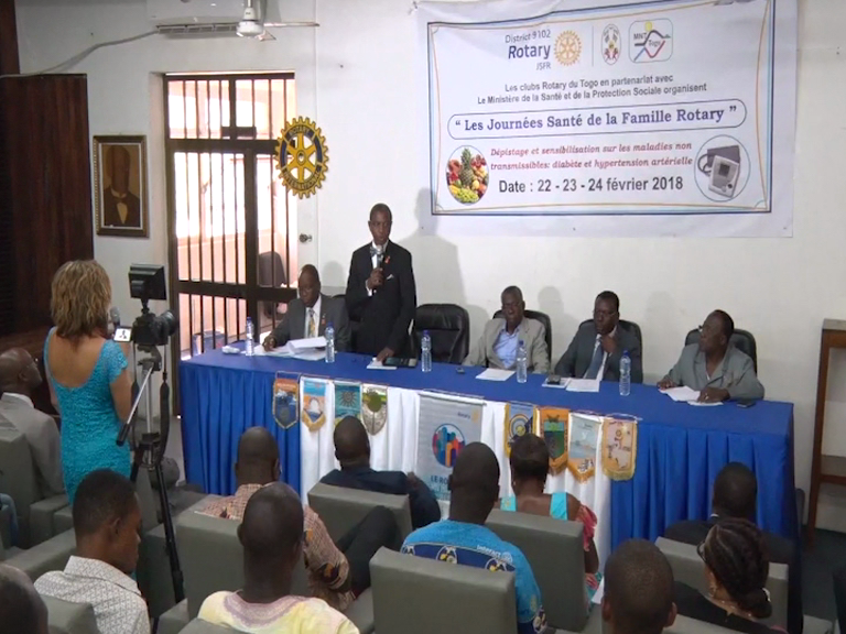  Les clubs Rotary œuvrent pour le bien-être sanitaire au Togo