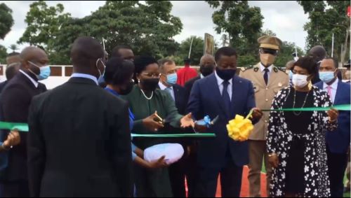  Le chef de l’Etat Faure GNASSINGBE inaugure l’IFAD-BTP d’Adidogomè